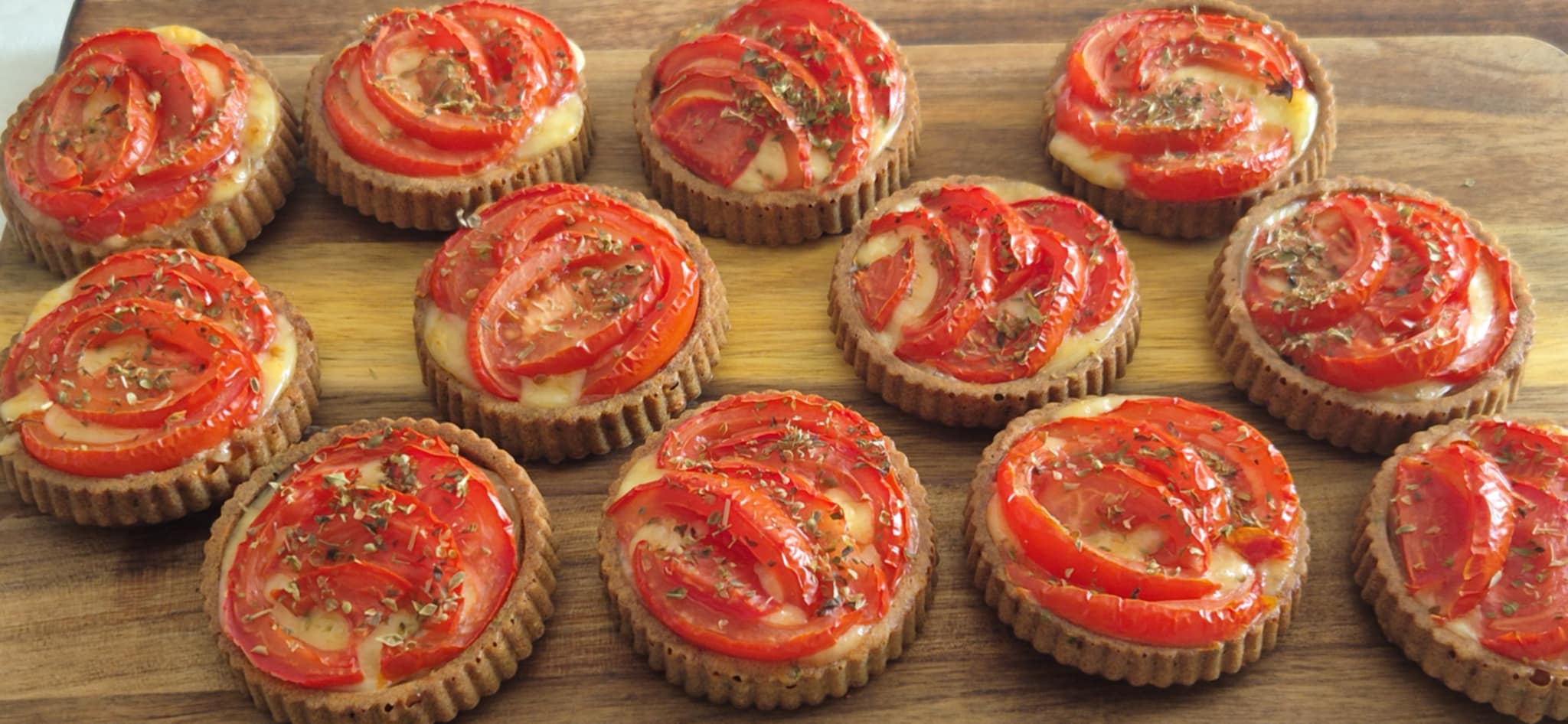 Mini Tartes à la Tomate