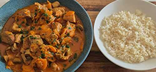 Sauté de Porc Carottes Champignons