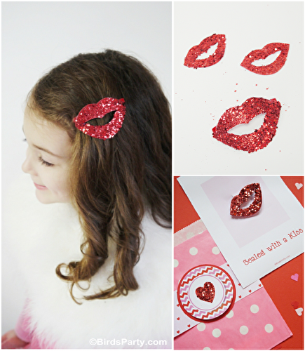 Fêtes | Party Printables:  Accessoire de Cheveux DIY pour la St Valentin