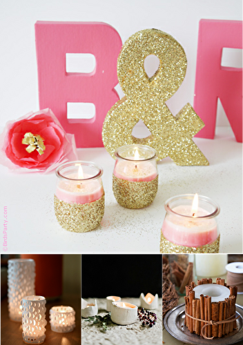 Fêtes | Party Printables: Artisanat et Bougies DIY avec GoodHousekeeping.com