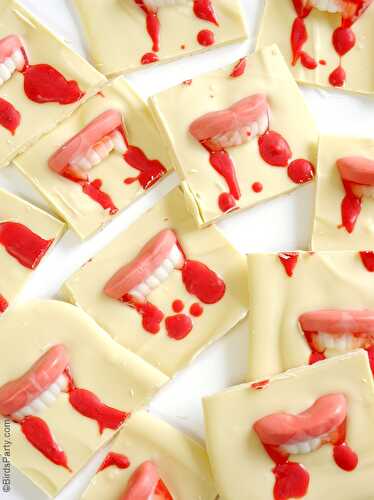 Fêtes | Party Printables: Chocolat Dents de Vampire pour Halloween