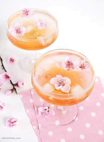 Fêtes | Party Printables: Cocktail aux Fleurs de Printemps