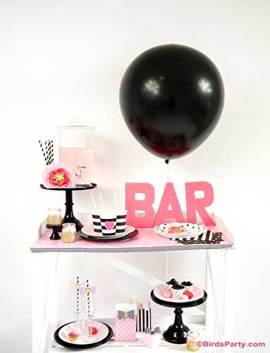 Fêtes | Party Printables: Comment Décorer un Bar pour La Saint Valentin