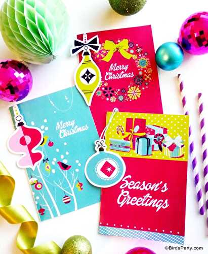 Fêtes | Party Printables: Décoration de Noël DIY et Freebies!