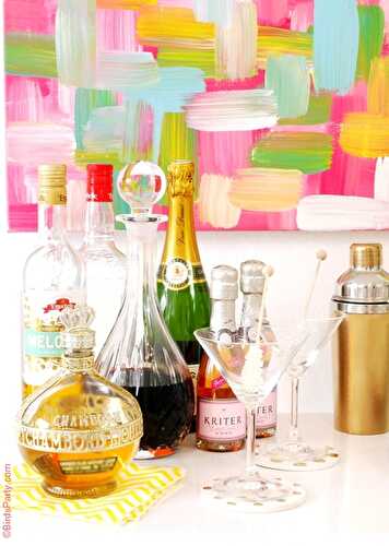 Fêtes | Party Printables: DIY Bar Styling