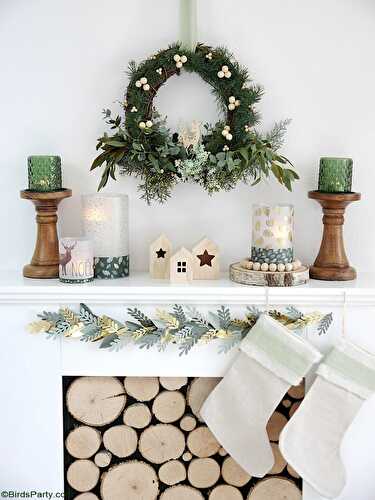 Fêtes | Party Printables: DIY Décor de Noël Nature
