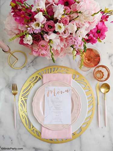 Fêtes | Party Printables: DIY Décor et Papeterie de Mariage