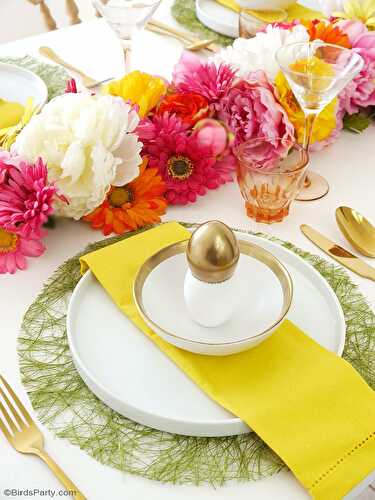 Fêtes | Party Printables: DIY Dessous de Plats Printaniers