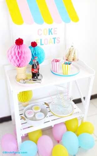 Fêtes | Party Printables: DIY Ice Cream ou Lemonade Stand