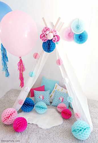 Fêtes | Party Printables: DIY Tipi d'Enfant Facile & Sans Couture