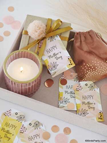 Fêtes | Party Printables: Étiquettes-cadeaux Imprimables GRATUITES pour la Fête des Mères