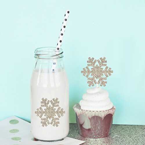 Fêtes | Party Printables: Fêtes d'Hiver | Sweet Tables Flocons de Neige