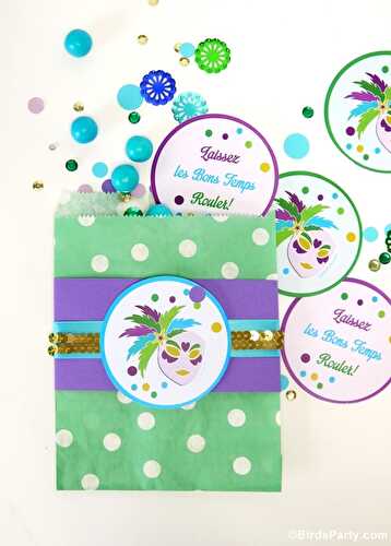 Fêtes | Party Printables: FREEBIES Printables de Mardi Gras