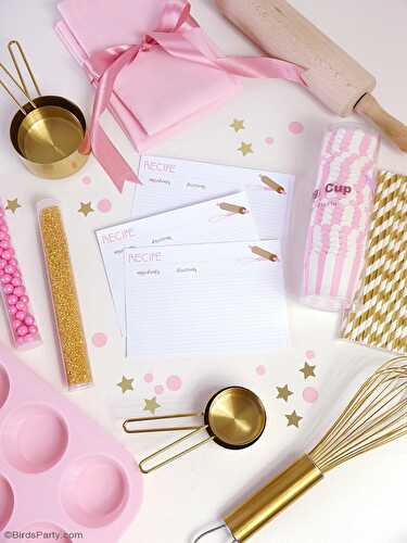 Fêtes | Party Printables: Idée de Cadeau de Noël DIY pour les Pâtissiers