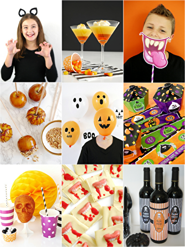 Fêtes | Party Printables: Idées de fêtes d'Halloween de dernière minute