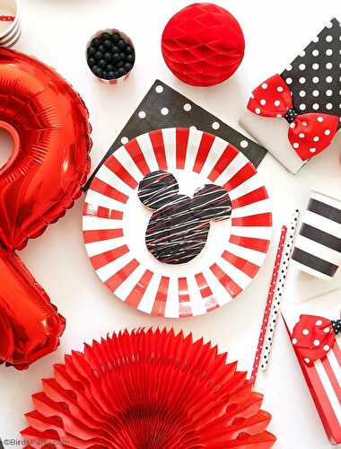 Fêtes | Party Printables: Idées DIY Pour Anniversaire Mickey & Minnie