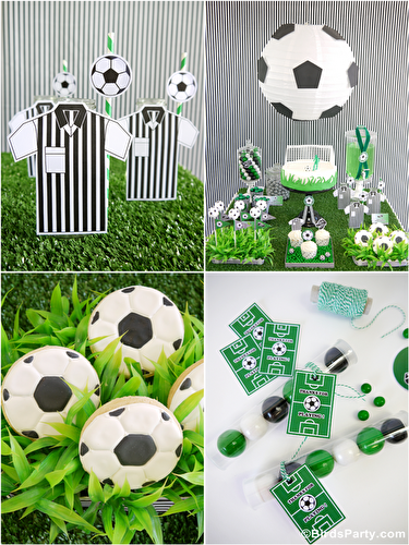 Fêtes | Party Printables: Idées et Inspiration Pour Une Football Party