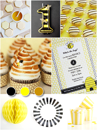 Fêtes | Party Printables: Idées Party: Bee Inspired