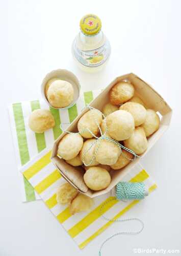 Fêtes | Party Printables: Recette Apéritif Sans Gluten Pão de Queijo Brésilien