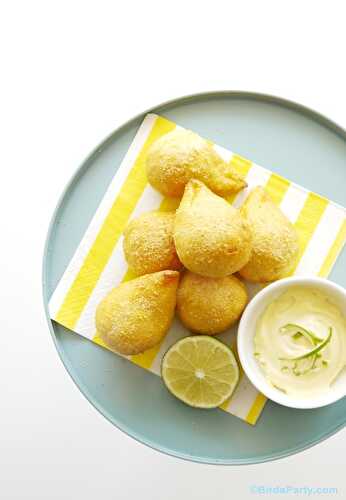 Fêtes | Party Printables: Recette Apéro Coxinha de Galinha Brésilienne 