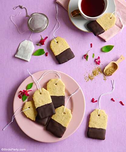 Fêtes | Party Printables: Recette Biscuits au Thé Earl Grey