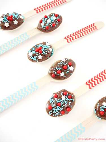 Fêtes | Party Printables: Recette | Bouchées Chocolatées Pour le 14 Juillet