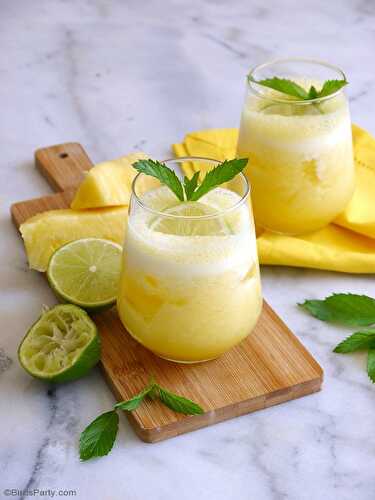 Fêtes | Party Printables: Recette Cocktail Ananas Daiquiri