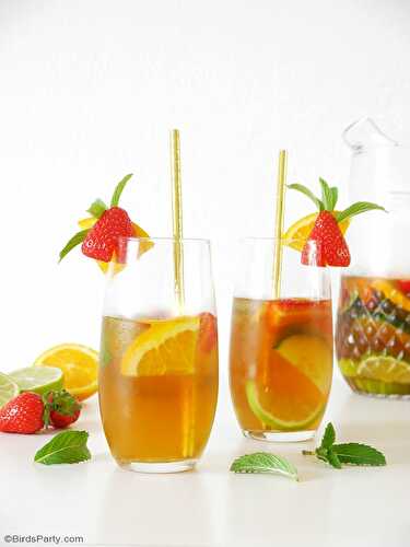 Fêtes | Party Printables: Recette Cocktail Pimm's n ° 1 Cup