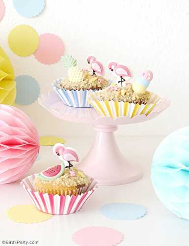 Fêtes | Party Printables: Recette de Cupcakes d'Été Faciles