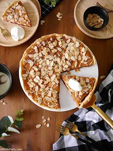 Fêtes | Party Printables: Recette de Tarte Aux Amandes Avec Ingrédients du Placard