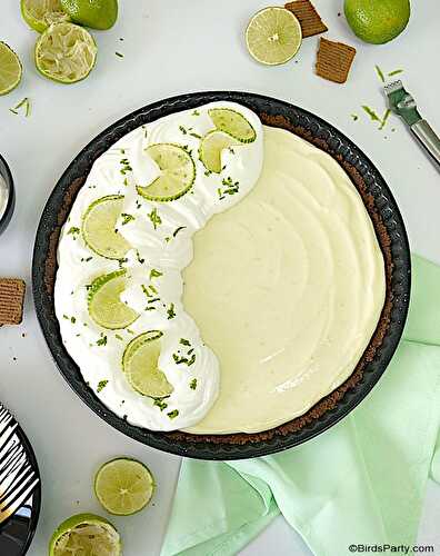 Fêtes | Party Printables: Recette de Tarte Sans Cuisson au Citron Vert et Speculoos 