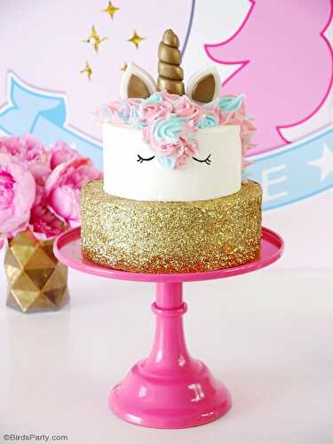 Fêtes | Party Printables: Recette Gâteau d'Anniversaire Licorne 