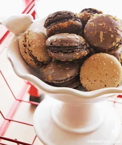 Fêtes | Party Printables: Recette Macarons Craquants et Croquants au Chocolat