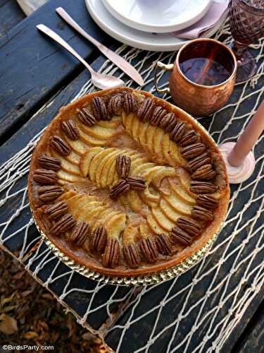 Fêtes | Party Printables: Recette Tarte aux Pommes et à la Frangipane