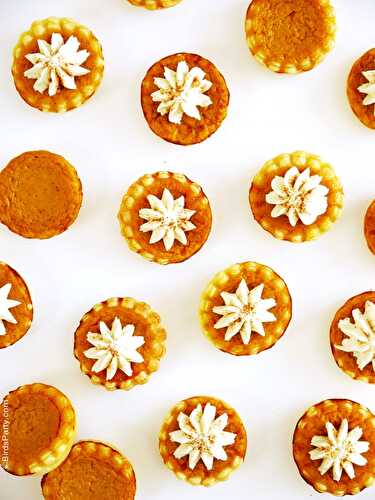 Fêtes | Party Printables: Recette: Tartelettes à la Citrouille sans Sucre Ajouté