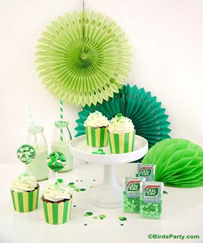 Fêtes | Party Printables: Recettes saveur de menthe avec des menthes Tic Tac® Spearmint Mix