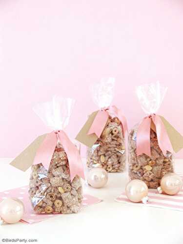 Fêtes | Party Printables: Snack de Noël au Chocolat & Beurre de Cacahuète