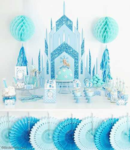 Fêtes | Party Printables: Un Anniversaire DIY Thème Reine des Neiges