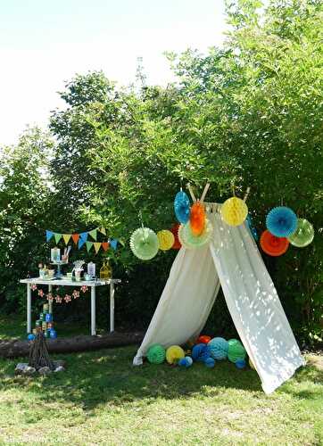 Fêtes | Party Printables: Une Camping Party Monstrueuse et Printables FREEBIES