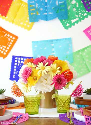 Fêtes | Party Printables: Une Fiesta Mexicaine Colorée