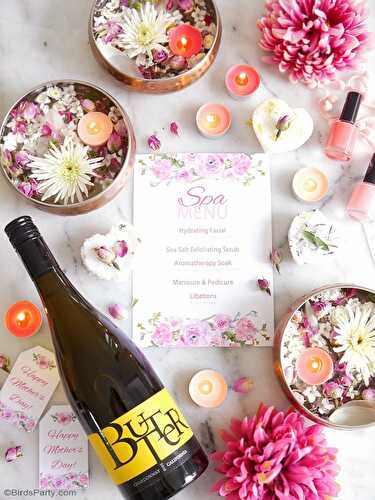 Fêtes | Party Printables: Une Hammam Party Pour la Fête des Mères