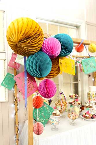 Fêtes | Party Printables: Une Summer Fiesta bien Colorée