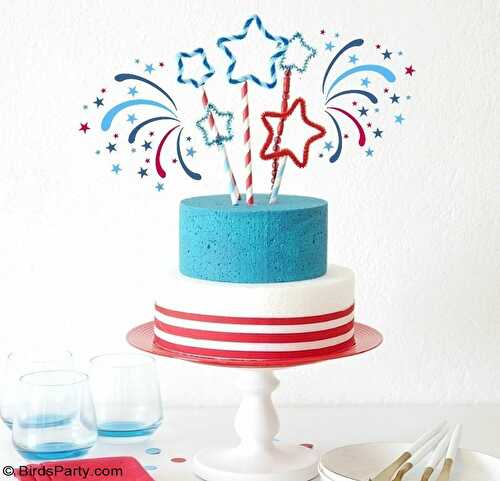 DIY Décorations Etoilées Pour Le 14 Juillet 