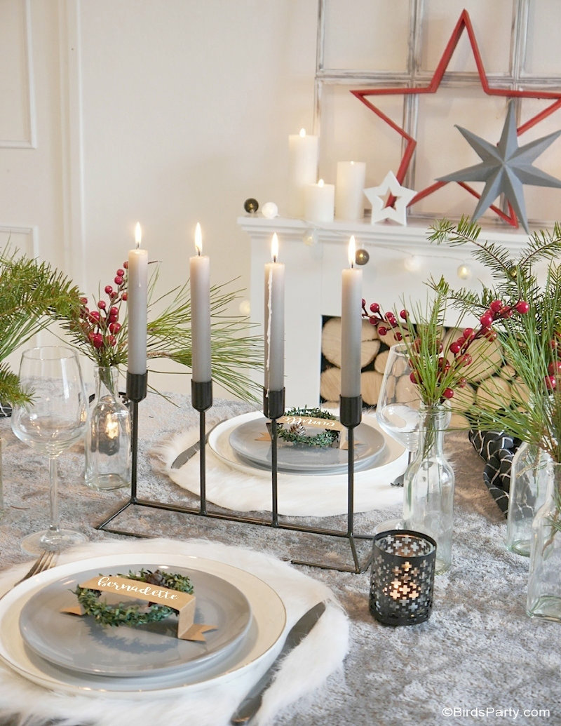 Ma Table de Noël d'Inspiration Scandinave Hygge