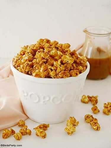 Recette de Pop-corn au Caramel Beurre Salé