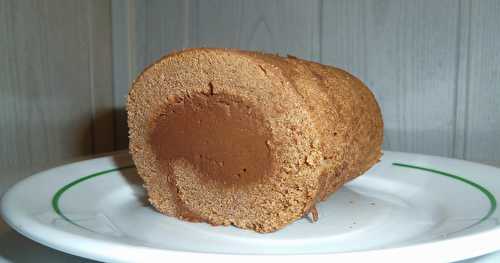 Gâteau roulé tout chocolat 