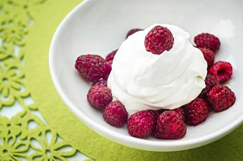 Crème chantilly mascarpone