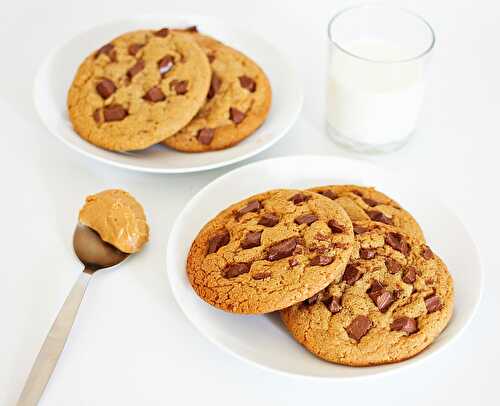 Recette cookies moelleux américains aux pépites de chocolat facile