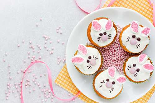Recette Cupcakes Lapins de Pâques - Facile et Originale