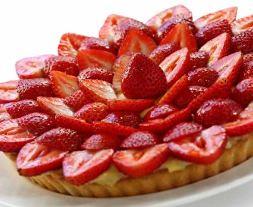 Recette de la Tarte aux fraises